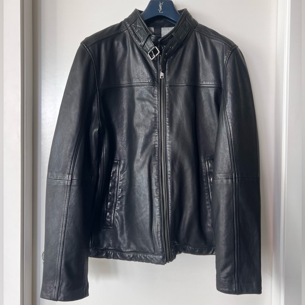 Wilsons Leather Black Jacket
